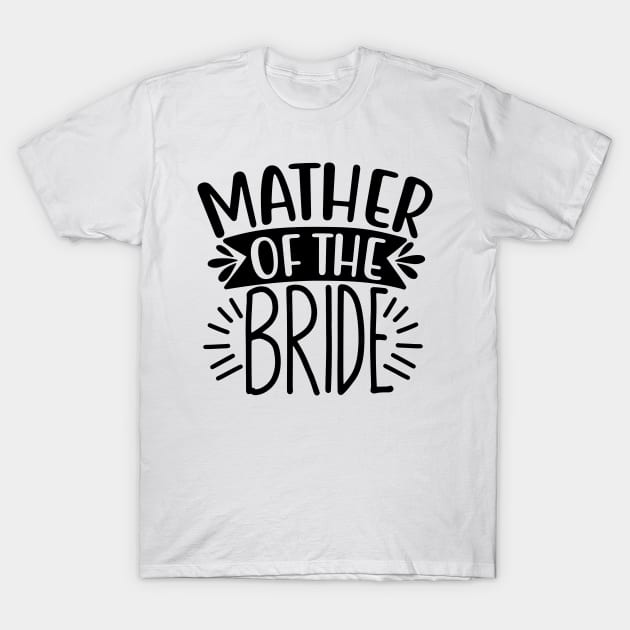 Wedding Bridal Party Gift T-Shirt by RRDESIGN